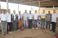  بالصور: عقد راية الصلح بين عائلتي سرحان وأبو صيام في مدينة اللد